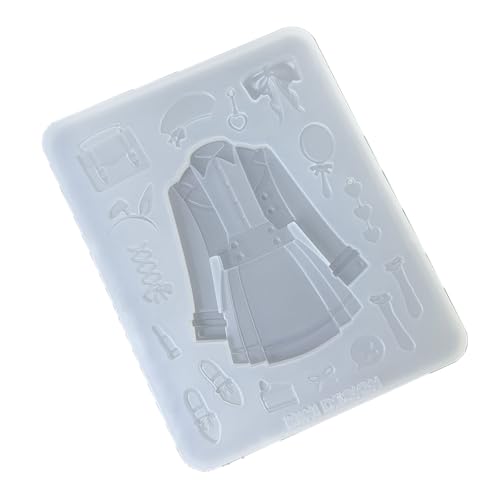 Silikonform High School Uniformen Accessoires Formen Praktische Epoxidharz Ornamente Schimmelschmuckzubehör Machen Accessoires von KHZen