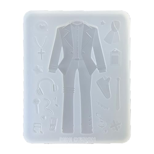 Silikonform High School Uniformen Accessoires Formen Praktische Epoxidharz Ornamente Schimmelschmuckzubehör Machen Accessoires von KHZen
