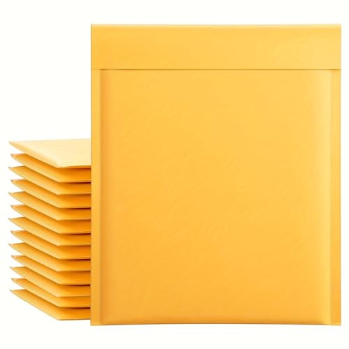 10 Stück Versandtaschen A4, 220 * 300mm Briefumschläge A4, Versandtaschen Luftpolster, Selbstklebende Luftpolsterumschläge A4 für Den Heim, Warensendung Und Bürogebrauch von KHstylehoo