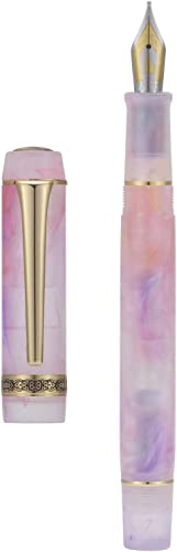 KIANSLA Füller Kaigelu 316A Light Pink Acryl Füllfederhalter, Iridium Medium Nib Classic Pen mit Tintenkonverter KIANSLA Füller Kaigelu 316A Light Pink Acryl Füllfederhalter, Iridium Medium Nib Classic Pen mit Tintenkonverter von KIANSLA