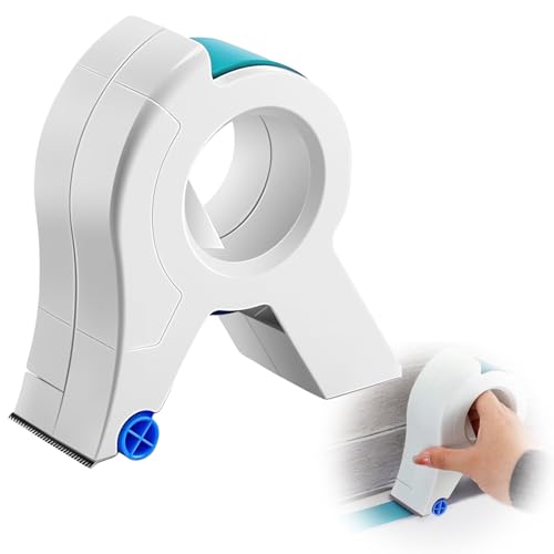 KIBROFT Masking Master, Maler Klebebandspender, Handmasker, vormontiertes Abdeckfolien-Klebeband-Werkzeug für Zierleisten, Böden, Fenster und Türrahmen KIBROFT Masking Master, Maler Klebebandspender, Handmasker, vormontiertes Abdeckfolien-Klebeband-Werkzeug für Zierleisten, Böden, Fenster und Türrahmen von KIBROFT