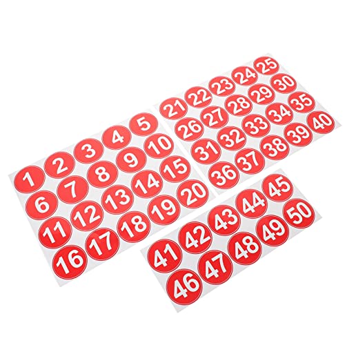 KICHOUSE 1 Blatt Wasserfester Nummernaufkleber Aufkleber Mit Kleinen Nummern Hosengrößenaufkleber Aufkleber Für Größenetiketten Aufkleber in Kleidergröße Kleidungsschilds Pvc Rot KICHOUSE 1 Blatt Wasserfester Nummernaufkleber Aufkleber Mit Kleinen Nummern Hosengrößenaufkleber Aufkleber Für Größenetiketten Aufkleber in Kleidergröße Kleidungsschilds Pvc Rot von KICHOUSE