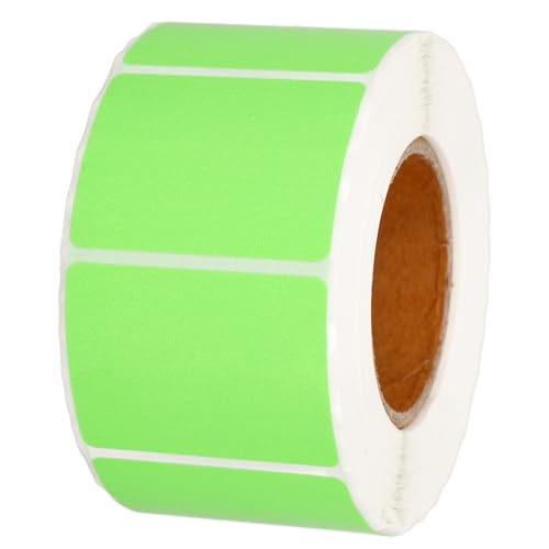 KICHOUSE 1 Rolle Farbiges Thermopapier Aufkleberdruckerpapier Thermisches Etikett Etiketten Für Thermodrucker Farbige Etiketten Aufkleber Aufkleberdruckpapier Etikettendruckerpapier Green von KICHOUSE