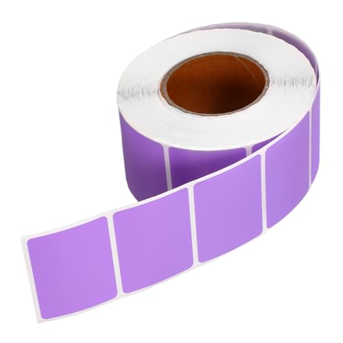 KICHOUSE 1 Rolle Farbiges Thermopapier Thermal- Drucken Sie Etikettenaufkleber drucker * Farbthermopapier Etikettenrolle aufkleberpapier thermisches Etikett selbstklebendes Etikett Violett KICHOUSE 1 Rolle Farbiges Thermopapier Thermal- Drucken Sie Etikettenaufkleber drucker * Farbthermopapier Etikettenrolle aufkleberpapier thermisches Etikett selbstklebendes Etikett Violett von KICHOUSE