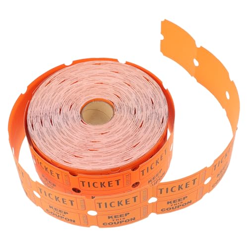 KICHOUSE 1 Rolle Raffle Tickets aus Papier für Veranstaltungen Praktische und mit Verschiedenen Nummern für Große Events und Aktivitäten von KICHOUSE