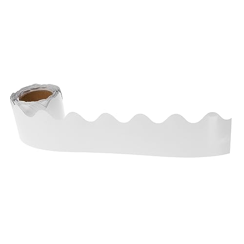 KICHOUSE 1 Rolle Tafelrand Aus Dekorativem Papier Schwarzes Brett Für Die Wand Pastell Pinnwand-grenze Poster Papier Ziegel Pinnwand Dekorationen Wandtafel Schule Weiß Beschichtetes Papier KICHOUSE 1 Rolle Tafelrand Aus Dekorativem Papier Schwarzes Brett Für Die Wand Pastell Pinnwand-grenze Poster Papier Ziegel Pinnwand Dekorationen Wandtafel Schule Weiß Beschichtetes Papier von KICHOUSE