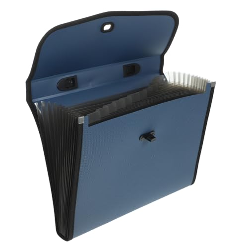 KICHOUSE 1 Satz Geldschein-Organizer mit Taschen Desktop-Datei-Organizer-Tasche dokumentieren Dateien Stand office organizer büro organizer Organisator aus Papier Aktentasche Plastik Blue KICHOUSE 1 Satz Geldschein-Organizer mit Taschen Desktop-Datei-Organizer-Tasche dokumentieren Dateien Stand office organizer büro organizer Organisator aus Papier Aktentasche Plastik Blue von KICHOUSE