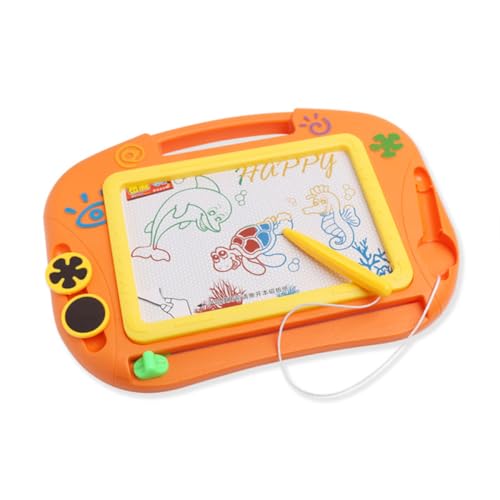 KICHOUSE 1 Satz Magnetische Kunstboardspielzeug schreiben Brett Mini-Magnetzeichenbrett löschbares Zeichenbrett für Zeichenbrett für Kleinkinder Orange KICHOUSE 1 Satz Magnetische Kunstboardspielzeug schreiben Brett Mini-Magnetzeichenbrett löschbares Zeichenbrett für Zeichenbrett für Kleinkinder Orange von KICHOUSE