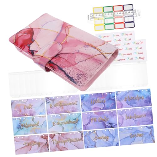 KICHOUSE 1 Satz Ordner für Geldumschläge Sparbuch Ausgaben Tracker Spar-Challenge-Ordner dekorative Papiere Notizbuch zur Kostenverfolgung Bargeld-Notizbuch Bargeld Notizblock PVC Rosa KICHOUSE 1 Satz Ordner für Geldumschläge Sparbuch Ausgaben Tracker Spar-Challenge-Ordner dekorative Papiere Notizbuch zur Kostenverfolgung Bargeld-Notizbuch Bargeld Notizblock PVC Rosa von KICHOUSE