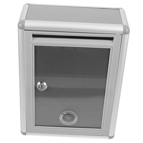 KICHOUSE 1 Satz Wandbriefkasten Schließfach Deckel klein Mail -Mailboxen Mini Post- hängender Briefkasten verschließbare Vorratsbehälter Briefkasten zur Wandmontage Plastik KICHOUSE 1 Satz Wandbriefkasten Schließfach Deckel klein Mail -Mailboxen Mini Post- hängender Briefkasten verschließbare Vorratsbehälter Briefkasten zur Wandmontage Plastik von KICHOUSE