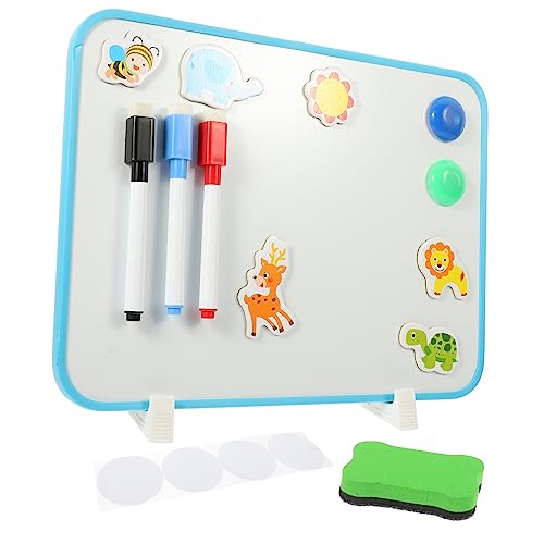 KICHOUSE 1 Satz magnetisches Whiteboard wiederverwendbares Malbrett Student White Boards löschbares Zeichenbrett für Weiß kleine Tafel Desktop Whiteboard kleines Malbrett Legierung KICHOUSE 1 Satz magnetisches Whiteboard wiederverwendbares Malbrett Student White Boards löschbares Zeichenbrett für Weiß kleine Tafel Desktop Whiteboard kleines Malbrett Legierung von KICHOUSE