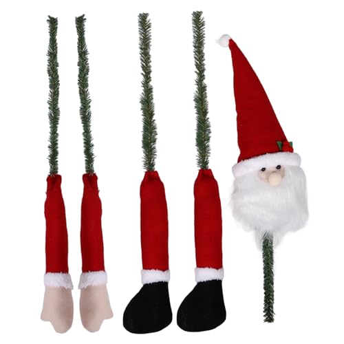 KICHOUSE 1 Set Kreative Weihnachtsmann-Baum-Dekorationen, Plüsch-Weihnachtsbaum-hängende Ornamente Für Weihnachten, Party-Dekoration, Urlaubsdekorationen, Baum-hängende Ornamente KICHOUSE 1 Set Kreative Weihnachtsmann-Baum-Dekorationen, Plüsch-Weihnachtsbaum-hängende Ornamente Für Weihnachten, Party-Dekoration, Urlaubsdekorationen, Baum-hängende Ornamente von KICHOUSE