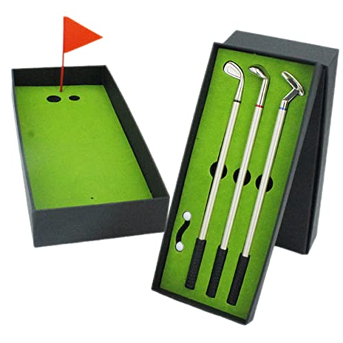 KICHOUSE 1 Set Simulierter Golfstift Kugelschreiber Minigolf Lustige Golfstifte Golfspielzeug Desktop Stifte Golfparty Zubehör Mini Clubs Stift Mini Desktop Golf Desktop KICHOUSE 1 Set Simulierter Golfstift Kugelschreiber Minigolf Lustige Golfstifte Golfspielzeug Desktop Stifte Golfparty Zubehör Mini Clubs Stift Mini Desktop Golf Desktop von KICHOUSE