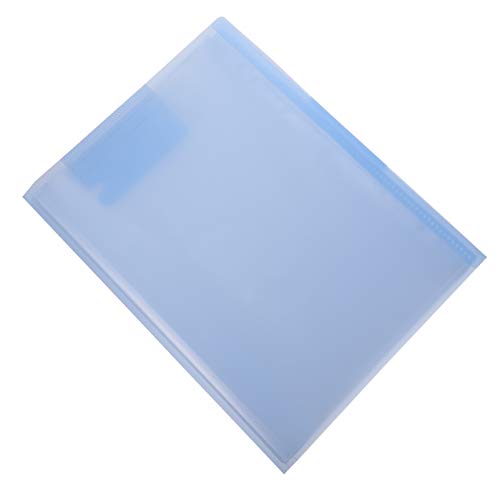 KICHOUSE 1 Stück 40 Mappe aufbewahrungstasche coupon vorratskiste projektmanagement Aktenordner für die Schule Aktenordner der Schüler A3-Datei-Organizer Studentenversorgung Plastik Blue von KICHOUSE