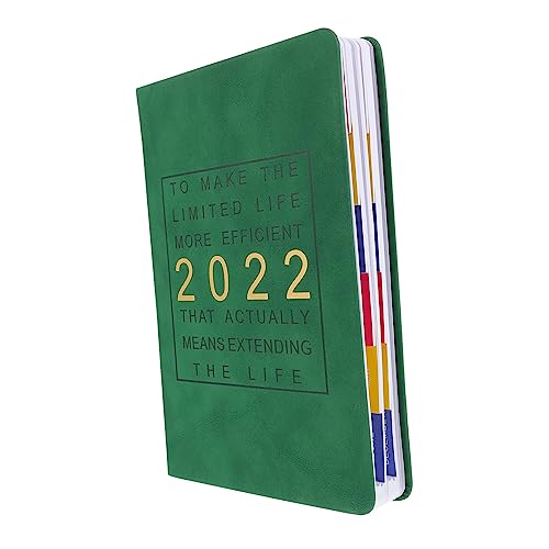 KICHOUSE 1 Stück Agendabuch 2022 write board büroartikel office zubehör plans Effizienz Notizblock Taschennotizbuch pro schülerkalender Notizblöcke planen Zeitplan-Notizblöcke Papier Green KICHOUSE 1 Stück Agendabuch 2022 write board büroartikel office zubehör plans Effizienz Notizblock Taschennotizbuch pro schülerkalender Notizblöcke planen Zeitplan-Notizblöcke Papier Green von KICHOUSE