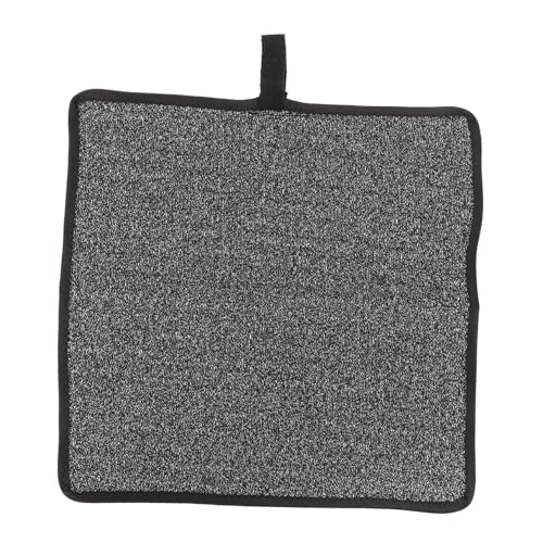 KICHOUSE 1 Stück Anti-Schnitt-Tischmatte drinnen Schwarz Abdeckung Beschützer doppelseitige Tischmatte schützende Tischunterlage Tischschutzmatte HPPE Material Black von KICHOUSE