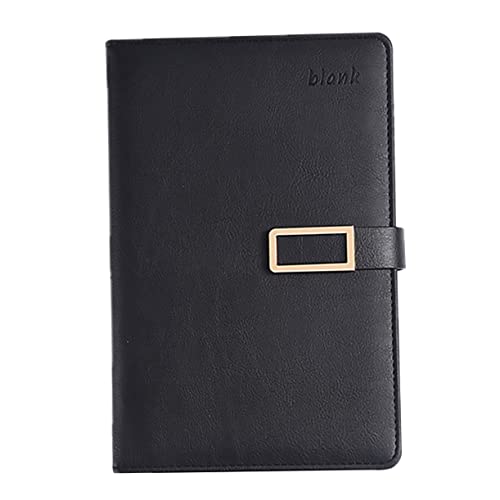 KICHOUSE 1 Stück Business-Notizbuch Planen Sie Notizbücher Zeitplan-Notizblock Mini-Notizbücher Meeting-Notizbuch Büro Schülernotizbuch Zeitplan Buch Dowling-Papier Black von KICHOUSE