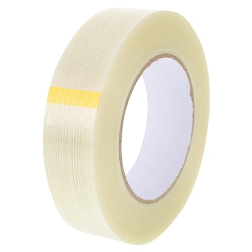 KICHOUSE 1 Stück Glasfaserband Transparent Fiberglas-umreifungsband Packband Aus Filament Verstärktes Umreifungsband Gitter Doppelseitiges Klebeband Streifen Mit Kleber Nützliches Band Weiß KICHOUSE 1 Stück Glasfaserband Transparent Fiberglas-umreifungsband Packband Aus Filament Verstärktes Umreifungsband Gitter Doppelseitiges Klebeband Streifen Mit Kleber Nützliches Band Weiß von KICHOUSE
