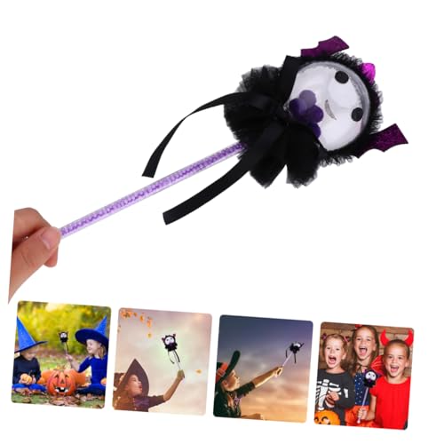 KICHOUSE 1 Stück Leuchtender Zauberstab für Kreative Wanddekoration für Halloween Spinnenlampe Partyzubehör für Junge Mädchen KICHOUSE 1 Stück Leuchtender Zauberstab für Kreative Wanddekoration für Halloween Spinnenlampe Partyzubehör für Junge Mädchen von KICHOUSE
