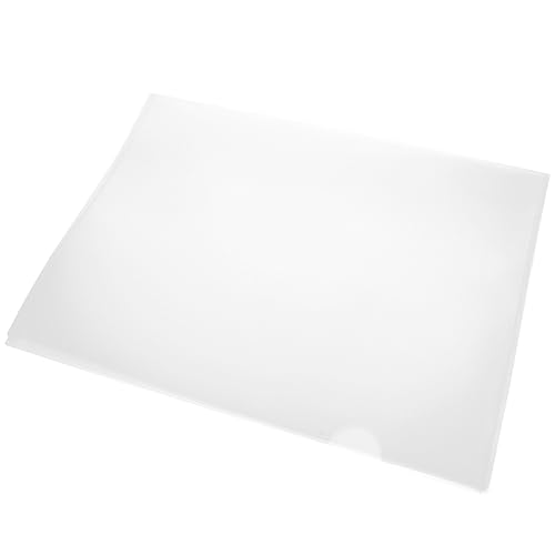 KICHOUSE 10 Stück A4 Dreiseitiger Umschlag Tasche Durchsichtige Einbände Dateiordner Dokumentieren Unterlagen A4 Ordner Papier Büro Beschützer Lernzubehör Dateihalter Löschen Pp von KICHOUSE