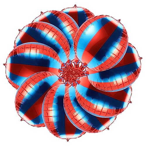 KICHOUSE 10 Stück Blaue und rot gestreifte Luftballons Party 2023 blaue Luftballons umwerben Karnevalspartydekorationen Luftballons zum Geburtstag Zierballons Aluminiumfolie KICHOUSE 10 Stück Blaue und rot gestreifte Luftballons Party 2023 blaue Luftballons umwerben Karnevalspartydekorationen Luftballons zum Geburtstag Zierballons Aluminiumfolie von KICHOUSE