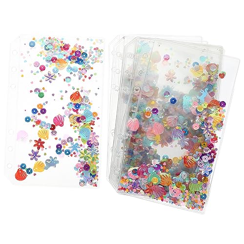 KICHOUSE 10 Stück Datenblattbindemittel Farbige Binder -trenner Trennwände Für Ordner Bindemittel Liefert Loseblatt-marker Notizbuch-indexteiler Notizblock-tabs Pvc von KICHOUSE