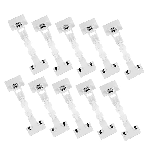 KICHOUSE 10 Stück Etikettenhalter Clips für Preisschilder Robuste Preisschildklemmen für Einzelhandel und Supermärkte Einfach zu Bedienen Langlebig und Praktisch von KICHOUSE
