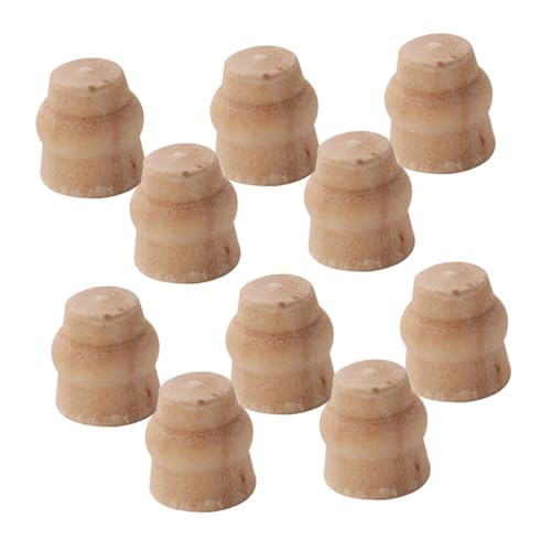 KICHOUSE 10 Stück Maßstab DIY Möbelbeine für Puppenhaus Mini Stuhl und Tisch Handgefertigte Dekoration für Bastler und Sammler KICHOUSE 10 Stück Maßstab DIY Möbelbeine für Puppenhaus Mini Stuhl und Tisch Handgefertigte Dekoration für Bastler und Sammler von KICHOUSE