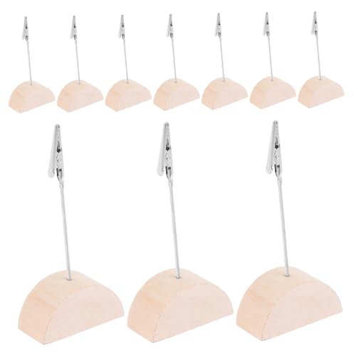 KICHOUSE 10 Stück Teiliges Rustikale Holz Memo Clip Halter mit Starkem Griff Kreativer Tischkartenhalter für Hochzeiten Geburtstage und Büro Zuverlässiger Fotohalter für KICHOUSE 10 Stück Teiliges Rustikale Holz Memo Clip Halter mit Starkem Griff Kreativer Tischkartenhalter für Hochzeiten Geburtstage und Büro Zuverlässiger Fotohalter für von KICHOUSE