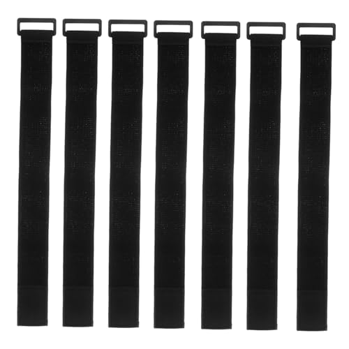 KICHOUSE 10 Stück elastischer selbstklebender Verschluss Spanngurte befestigungsband easy putz arm band garming kleider wasserdichtes Taschenband Klettband Nylon Black KICHOUSE 10 Stück elastischer selbstklebender Verschluss Spanngurte befestigungsband easy putz arm band garming kleider wasserdichtes Taschenband Klettband Nylon Black von KICHOUSE