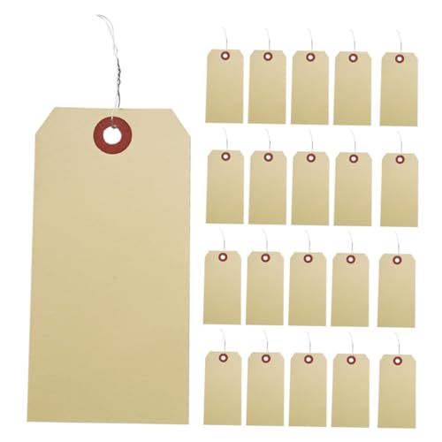 KICHOUSE 100 Stck. schild Schlüssel Manila-Tags verdrahtet Manila-Anhänger mit Draht Stichworte kabelbinder Etiketten -Tags Draht -Tags Manila Draht-Tags Inventar -Tags Eisendraht KICHOUSE 100 Stck. schild Schlüssel Manila-Tags verdrahtet Manila-Anhänger mit Draht Stichworte kabelbinder Etiketten -Tags Draht -Tags Manila Draht-Tags Inventar -Tags Eisendraht von KICHOUSE