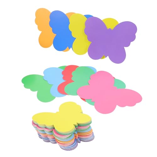 KICHOUSE 108 Stück Teiliges Schmetterlings Bastelpapier Farben Stabile Karton Schmetterlinge für DIY Deko Bunte Frühlingsdeko Basteln Bulletin Board Dekoration für Klassenzimmer und Schule KICHOUSE 108 Stück Teiliges Schmetterlings Bastelpapier Farben Stabile Karton Schmetterlinge für DIY Deko Bunte Frühlingsdeko Basteln Bulletin Board Dekoration für Klassenzimmer und Schule von KICHOUSE