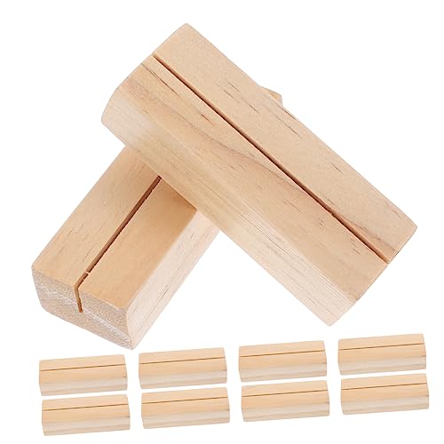 KICHOUSE 10Stücke Kartenhalter mit Clips für Notizen Visitenkarten und Fotos Stabiler Tischständer aus Hochwertigem für Büro Zuhause und Veranstaltungen KICHOUSE 10Stücke Kartenhalter mit Clips für Notizen Visitenkarten und Fotos Stabiler Tischständer aus Hochwertigem für Büro Zuhause und Veranstaltungen von KICHOUSE