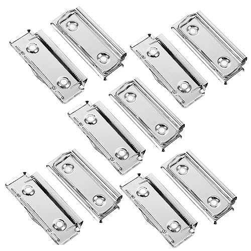 KICHOUSE 10Stücke Metall Klemmbrett Clips Multifunktionale Büroklammern Für Dokumente Menüs Und Berichte Ohne Schutzwinkel Für Büro Und Handwerksprojekte KICHOUSE 10Stücke Metall Klemmbrett Clips Multifunktionale Büroklammern Für Dokumente Menüs Und Berichte Ohne Schutzwinkel Für Büro Und Handwerksprojekte von KICHOUSE