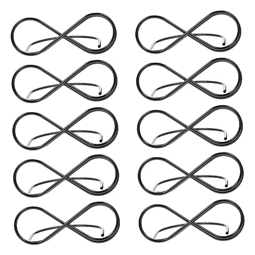KICHOUSE 10Stücke Metall Tischkartenhalter Kreative Kartenclips für Hochzeit Memo Fotos Stabiler und Dekorativer Kartenständer für Tischdekoration von KICHOUSE