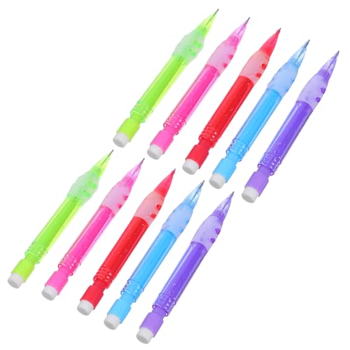 KICHOUSE 10Stücke Mini Druckbleistifte Mit Radiergummi Ausgefallene Kurze Stifte Für Schule Büro Und Zeichnen Kleine Schreibgeräte Je Stifte von KICHOUSE