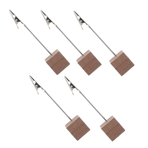 KICHOUSE 10 stücke Holz Pad Memo Clip Foto Clip Memo Ständer Holz Basis für Büro Decor KICHOUSE 10 stücke Holz Pad Memo Clip Foto Clip Memo Ständer Holz Basis für Büro Decor von KICHOUSE