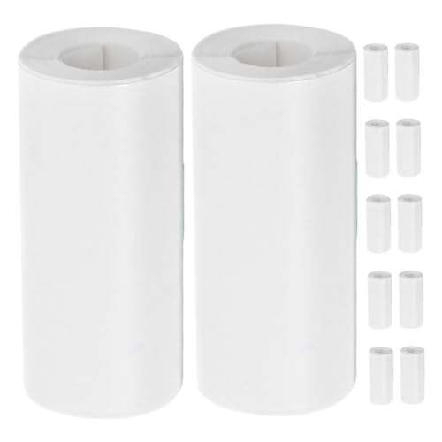 KICHOUSE 12 Rollen Thermopapier Selbstklebend für Tragbare Thermodrucker Aufkleber Papierrolle für Sofortbildkamera Fotodruck Klare Ausdrucke für Fotos Notizen Etiketten und Karten KICHOUSE 12 Rollen Thermopapier Selbstklebend für Tragbare Thermodrucker Aufkleber Papierrolle für Sofortbildkamera Fotodruck Klare Ausdrucke für Fotos Notizen Etiketten und Karten von KICHOUSE