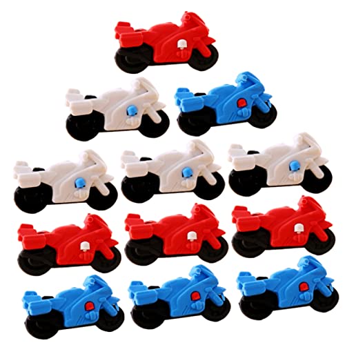 KICHOUSE 12 Stück Adorable Radierer für Witzige Radiergummis Cartoon Form für Schule Büro und Kreative Aktivitäten Umweltfreundliches Material Zufällige Farbe von KICHOUSE