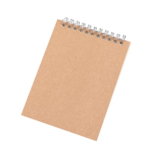 KICHOUSE 12 Stück Kraft Notizbuch Leeres Skizzenbuch für Tagebuch Büro Schule für Studenten Lehrer Planung Ihrer Woche von KICHOUSE
