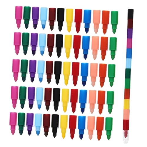 KICHOUSE 12 Stück Malstifte Zum Nähen Abnehmbare Malstifte Kindermalstifte Praktische Kindermalstifte Kinderbedarf Malwachsstift Kinderbedarf Kindermalstifte von KICHOUSE