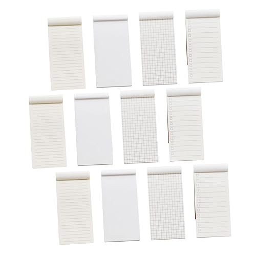 KICHOUSE 12 Stück Notizbuch tragbares Handbuch Zeitplan-Notizblock Mini-Schreibblock Notizblöcke Memobuch kleiner Taschennotizblock Mini-Notizbücher Mini-Notizblöcke Kraftpapier Khaki KICHOUSE 12 Stück Notizbuch tragbares Handbuch Zeitplan-Notizblock Mini-Schreibblock Notizblöcke Memobuch kleiner Taschennotizblock Mini-Notizbücher Mini-Notizblöcke Kraftpapier Khaki von KICHOUSE