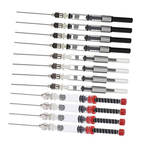 KICHOUSE 12 Stück Tintenabsorber Füllfederhalter Tintennachfüllungen Tinte Für Stifte Schreibstift Tintenfüller Tintenaufnahme Zum Füllen Von Füllfederhaltern Tintenstift von KICHOUSE