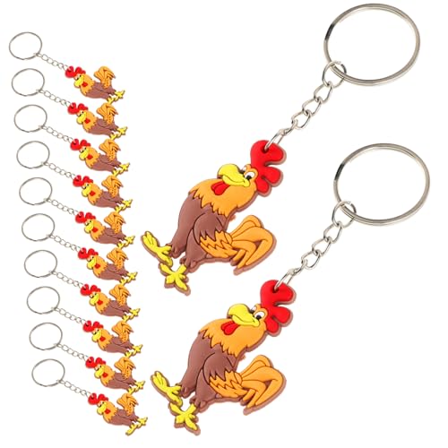 KICHOUSE 12Stücke Cartoon Schlüsselanhänger Lustige Hängedekoration für Schlüssel Taschen Partys für Geburtstagsfeiern Halloween und von KICHOUSE