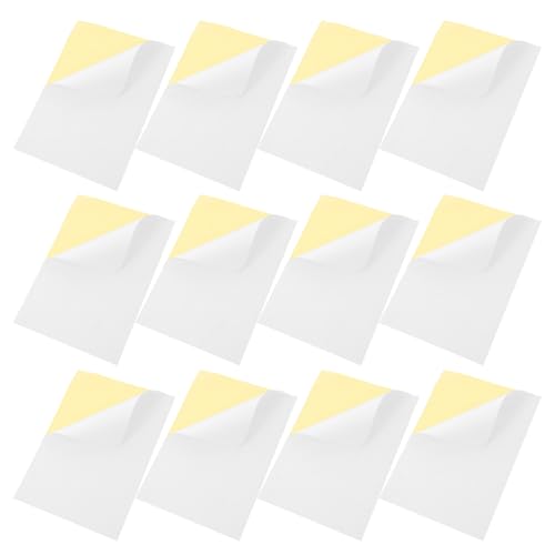 KICHOUSE 150Stücke Selbstklebende Etiketten Weiße Matte Aufkleber für Drucker Vielseitige Namens Adressetiketten für Büro Lager Lesbarkeit Einfache KICHOUSE 150Stücke Selbstklebende Etiketten Weiße Matte Aufkleber für Drucker Vielseitige Namens Adressetiketten für Büro Lager Lesbarkeit Einfache von KICHOUSE