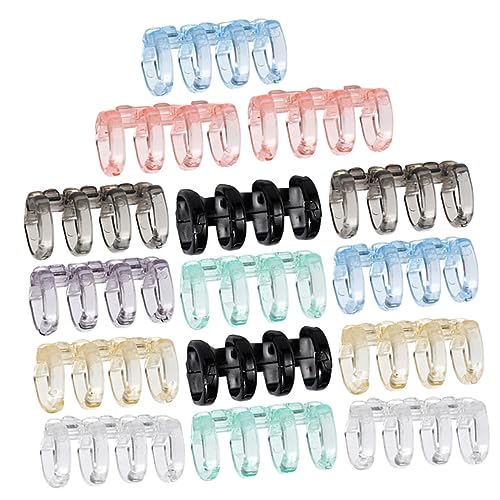 KICHOUSE 16 Stück Bindungsbindungsstreifen Buchringe mit losen Blättern Notizbuch Spiral- Büromappen schnellhefter dekorativer Buchclip-Ring 4-Loch-Binderinge Plastik KICHOUSE 16 Stück Bindungsbindungsstreifen Buchringe mit losen Blättern Notizbuch Spiral- Büromappen schnellhefter dekorativer Buchclip-Ring 4-Loch-Binderinge Plastik von KICHOUSE