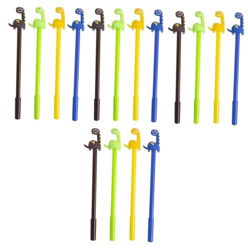 KICHOUSE 16 Stück Gel Stift kugelschreiber Stift für Dinosaurier-Stift Büromaterial Signaturstift Studenten stationär entzückendes stationäres Schön schreibender Gelstift Plastik von KICHOUSE
