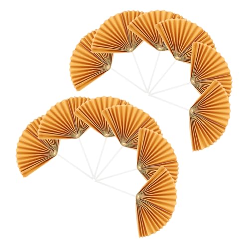 KICHOUSE 16 Stück Papier Fächer Cake Topper Tortendeko für Geburtstagsfeiern Hochzeiten und Partys Kreative Cupcake Picks Festliche Kuchendekoration für Besondere Anlässe KICHOUSE 16 Stück Papier Fächer Cake Topper Tortendeko für Geburtstagsfeiern Hochzeiten und Partys Kreative Cupcake Picks Festliche Kuchendekoration für Besondere Anlässe von KICHOUSE