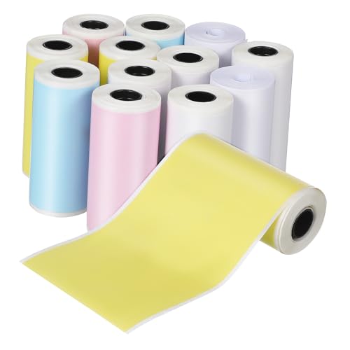 KICHOUSE 16Rollen Thermodrucker Aufkleberpapier Mini Druckerpapier Verschiedenen Selbstklebend Für Minidrucker Für Fotos Und Drucken KICHOUSE 16Rollen Thermodrucker Aufkleberpapier Mini Druckerpapier Verschiedenen Selbstklebend Für Minidrucker Für Fotos Und Drucken von KICHOUSE