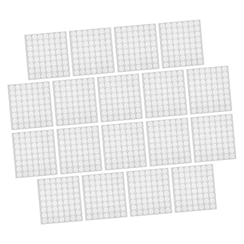 KICHOUSE 18 Blatt doppelseitiges Klebeband selbstklebende Aufkleber Schaum doppelseitiger Aufkleber Dual-Klebestreifen doppelseitige Aufkleber Klebebänder z. B. Kunststoff Weiß KICHOUSE 18 Blatt doppelseitiges Klebeband selbstklebende Aufkleber Schaum doppelseitiger Aufkleber Dual-Klebestreifen doppelseitige Aufkleber Klebebänder z. B. Kunststoff Weiß von KICHOUSE